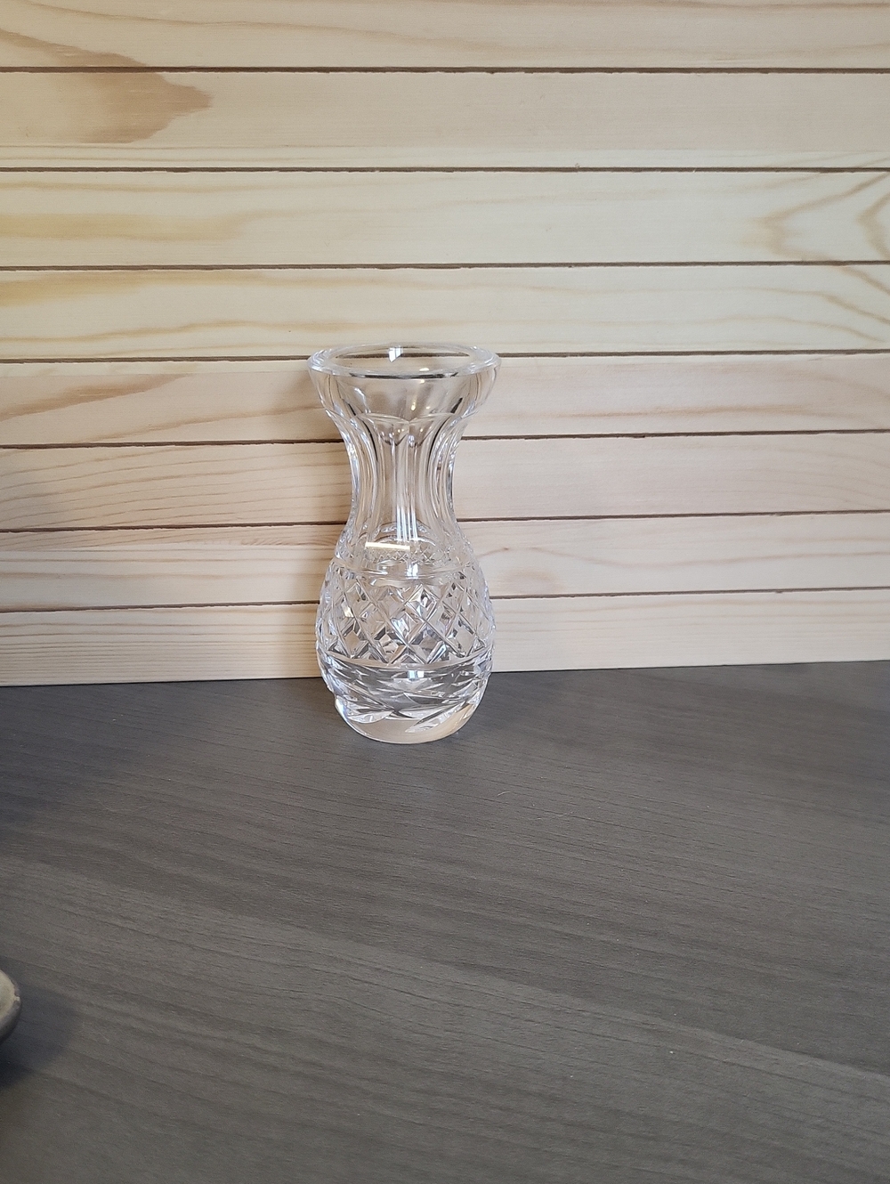 Waterford Glandore Crystal Bud Vase 4"